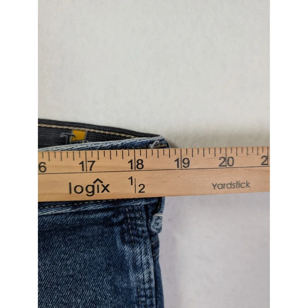 Texas Jeans Mens Jeans 36 x 28 Straight Leg Denim Made in USA Blue